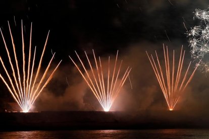 Arranca el Concurs Internacional de Focs de Tarragona con la italiana Santa Chiara