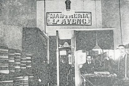 L’Avenc, nom en català de la sastreria del tarragoní Joan Garcia, a la capital xilena.