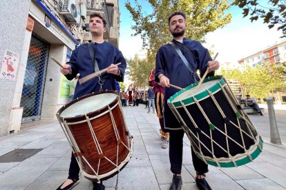 Alguns dels participants durant la cercavila.