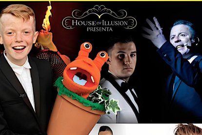 Harry Merlin y Piper & Friends llenarán de magia el escenario el próximo lunes, 7 de agosto.