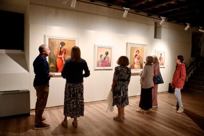 La exposición en la Torre Vella se puede visitar hasta principios de diciembre.