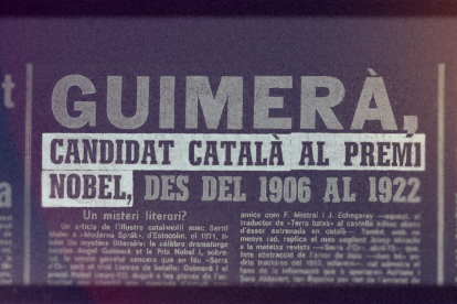 Recorte de premsa.