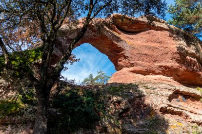 La Roca Foradada de Prades.