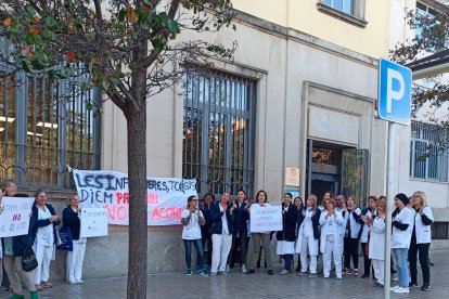 Las enfermeras del CAP Llibertat de Reus.
