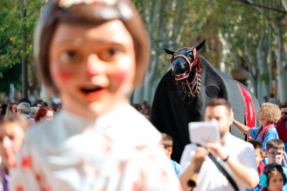 La Mulassa, una de les bèsties més estimades del Seguici.