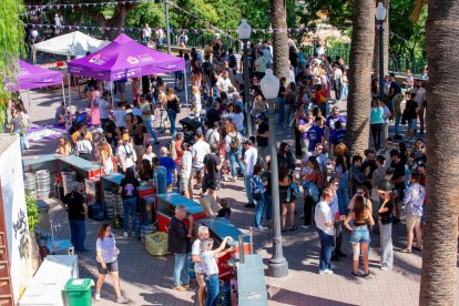 El Passeig de les Palmeresse llenó para conmemorar la efeméride.