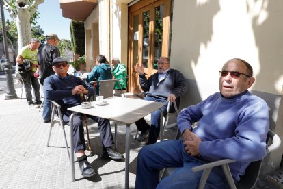 Ramon Alzamora, Josep Vallverdú y Joan Dolcet, vecinos de Cornudella de Montsant.