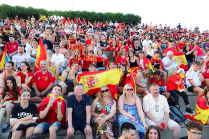 Así ha vivido el Parc Francolí el triunfo de España en la Eurocopa