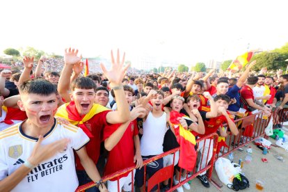 Así ha vivido el Parc Francolí el triunfo de España en la Eurocopa