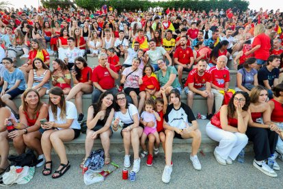 Así ha vivido el Parc Francolí el triunfo de España en la Eurocopa