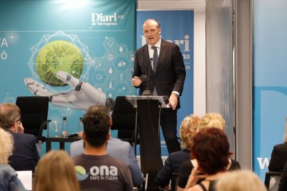 El director de zona de BBVA en Tarragona, Carles Riado.