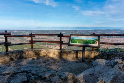 El mirador de La Pena.