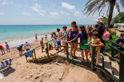 Se trata de un grupo de niños de los barrios de la Cartuja de Granada y la Cañada Real de Madrid.