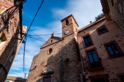 La iglesia de Sant Bartomeu Apòstol.