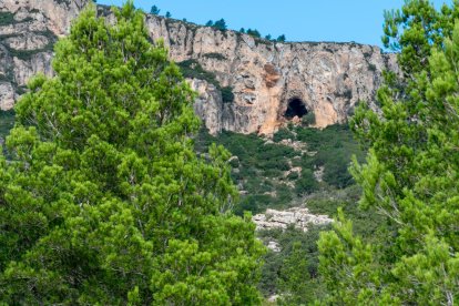 Situación de la cueva.