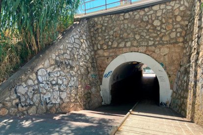 Para acceder a la zona de la estación hay un pequeño túnel peatonal. No es recomendable su uso. Ha habido agresiones y amanezas.