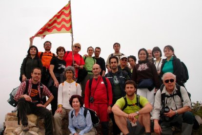 Una de las diferentes salidas del Grup d’Amics de Toni Achón (GATA) a Sant Simplici.