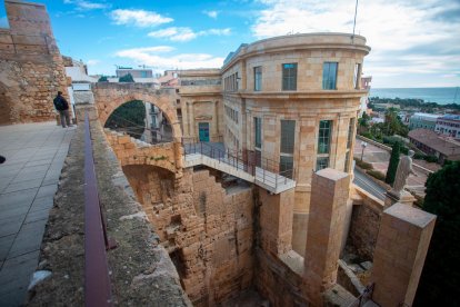 Vista desde una de las terrazas de la torre del Pretori.