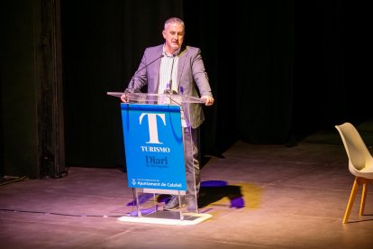 El alcalde de Calafell, Ramon Ferré.