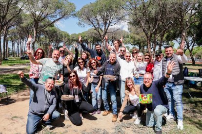 Ambiente en el Parc del Pinaret de Cambrils