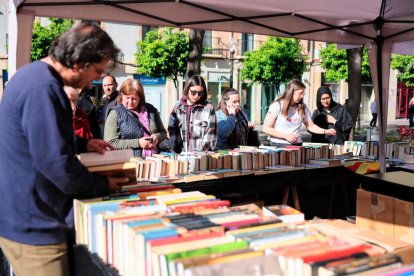 Los primeros pasos de Sant Jordi en Tarragona: libros, rosas y ritmo de calle