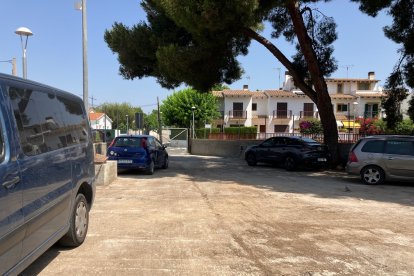 El nuevo depósito de vehículos de Calafell.