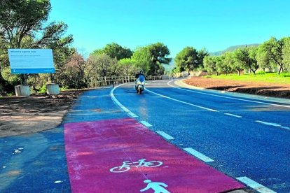 Carril bici de Albinyana