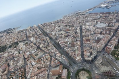 Vista aérea de la ciudad de Tarragona