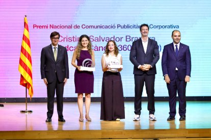 Premi Nacional de Comunicació Publicitària i Corporativa (ex aequo): Cristina Salvadori Branera i el pòdcast Càncer 360º del VHIO