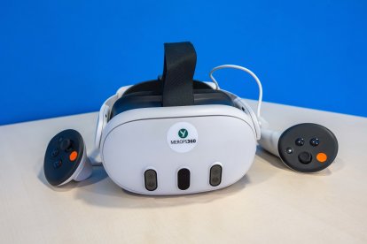 Imagen de las gafas de realidad virtual de Merops 360