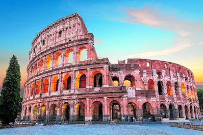 Coliseo en Roma.