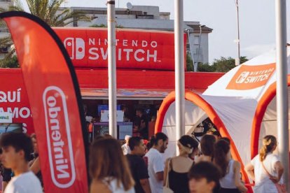 La gira estival de Nintendo Switch parará en el Parc del Pescador de Cambrils.