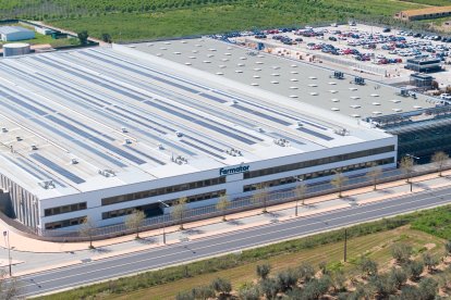 Vista aérea de las instalaciones de Fermator en Reus.