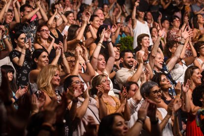 El público vibró con el concierto de Rozalén.