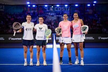 Ari Sánchez, Paula Josemaría, Delfi Brea y Gemma Triay.