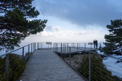 El mirador del Mont Caro.