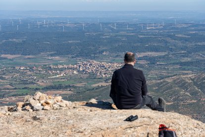 La cima de El Castell (Roques de Benet).
