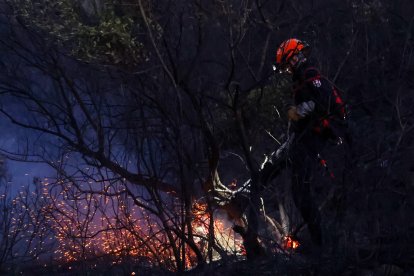 Incendio en Francia.