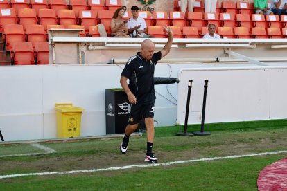 Todas las imágenes de la presentación de la plantilla del Nàstic de Tarragona.