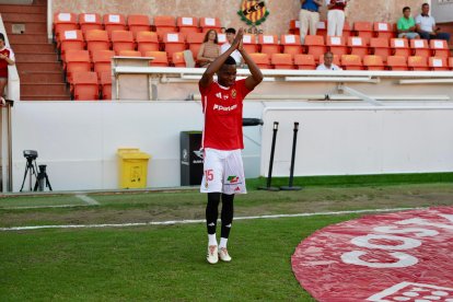 Todas las imágenes de la presentación de la plantilla del Nàstic de Tarragona.
