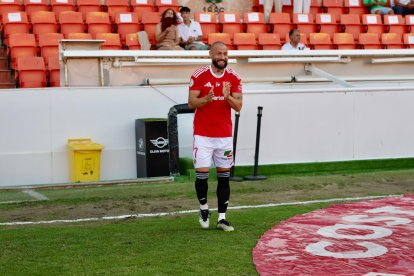 Todas las imágenes de la presentación de la plantilla del Nàstic de Tarragona.