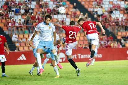 Las mejores imágenes que ha dejado el Nàstic-Zaragoza.
