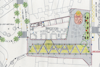Los planos del proyecto que se ha aprobado inicialmente.