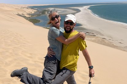 Sandwich Harbour, antiguo puerto comercial de Namibia.
