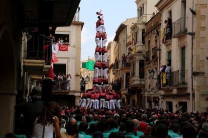 5d9 de la Colla Vella Xiquets de Valls a la primera ronda de la diada de l'Arboç