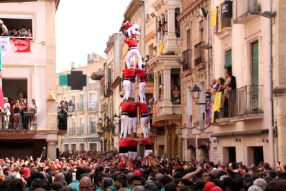 3d7 dels Minyons de l'Arboç en la primera ronda de la diada local.
