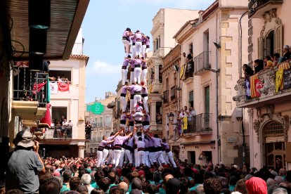 Intent desmuntat del 4d9f la Jove de Tarragona en la segona ronda de la diada de l'Arboç.