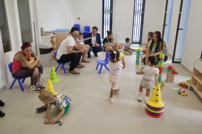 Visita a la nova llar, aquest dimarts.