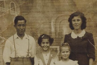 La familia de Paquita Ferran Olivé.