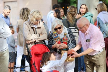 La tradicional Baixada dels Elements del Seguici.